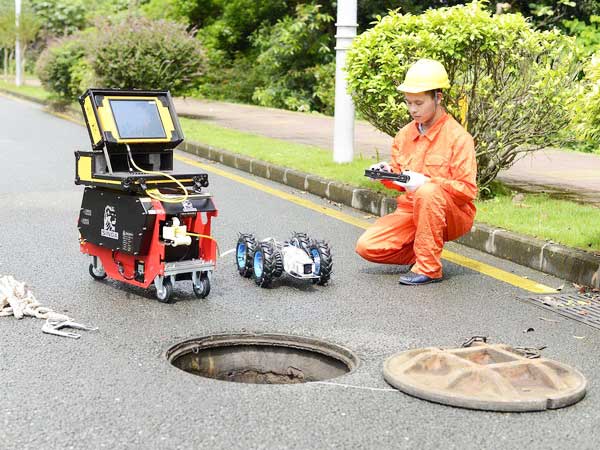 两当管道机器人检测